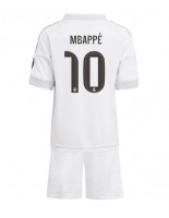 Real Madrid Kylian Mbappe #10 Kotipaita Lasten 2025-26 Lyhythihainen (+ shortsit)